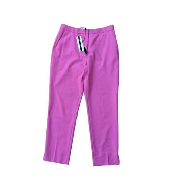 Topshop Women’s Pink Straight Leg Work Pants Size 8 US - Picture 10 of 10